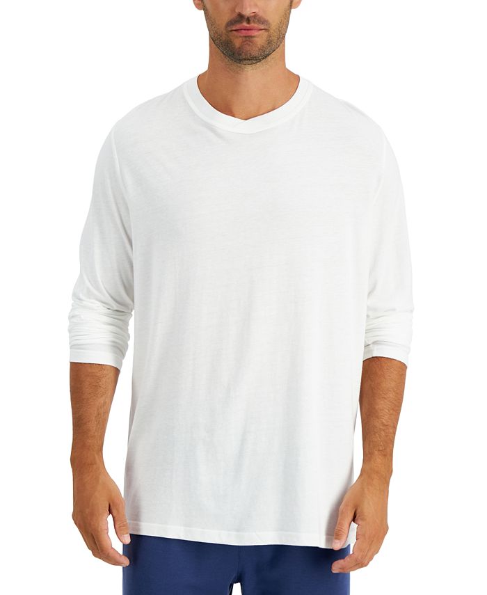 Club Room - Men's Chatham Knit Long-Sleeve T-Shirt