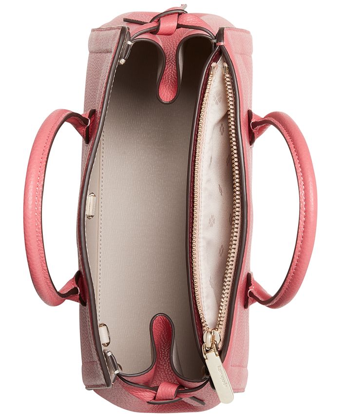 kate spade knott medium leather satchel