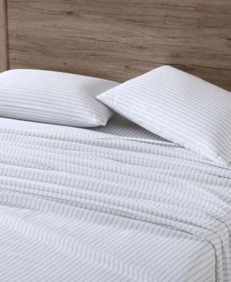 Printed Cotton Flannel 3-Pc. Sheet Set, Twin