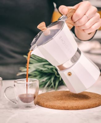 Milano Stovetop Espresso Maker Moka Pot 3 Espresso Cup Size 5 oz