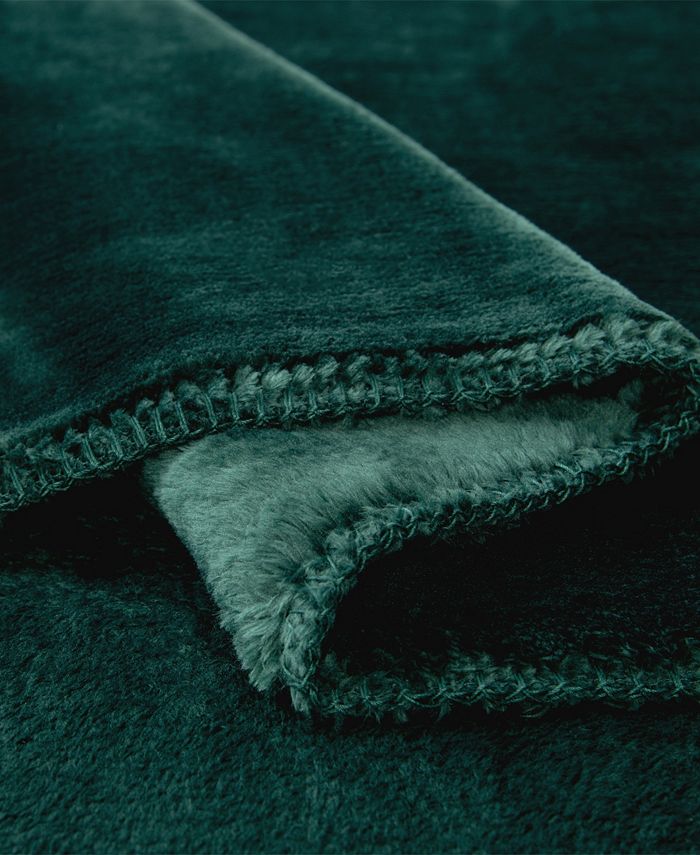 UGG® Whitecap Faux Fur Throw, 50" x 70" Macy's