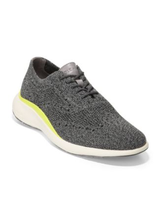 Cole Haan Men's Grand Troy Knit Oxford Shoes - Macy's