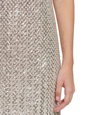 Vince Camuto Sequined Sheath Dress