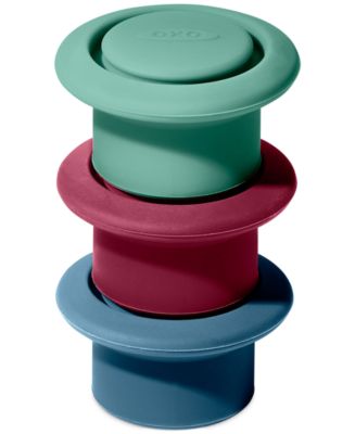 OXO 3-Pc. Silicone Wine Stoppers - Macy's