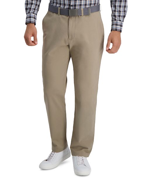 alfani Haggar Men's Straight Fit Soft Chino Premium Dress Pant Men's Fashion & Accessories