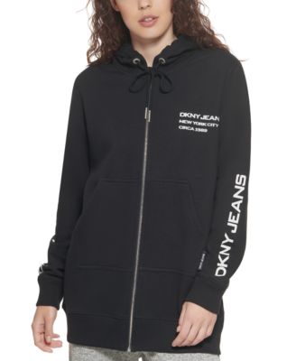 DKNY Jeans - Logo Zip Hoodie