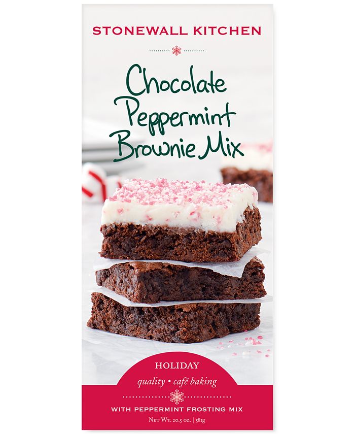 Stonewall Kitchen Chocolate Peppermint Brownie Mix, 20.5-oz. - Macy's