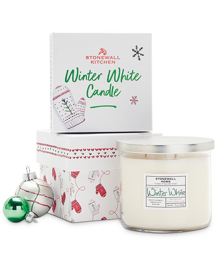 Stonewall Kitchen Stonewall Home Winter White Candle Macy's