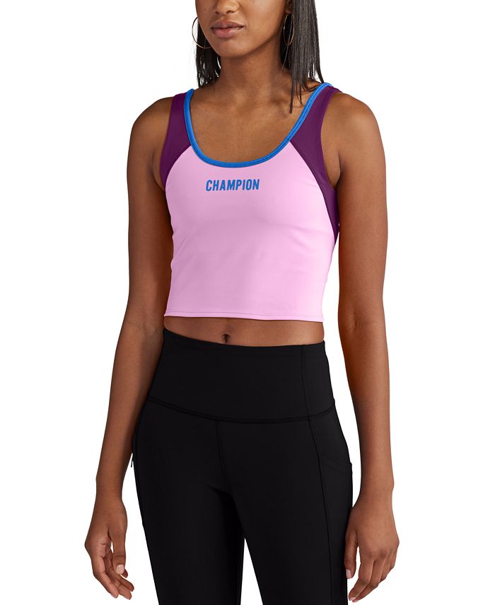 Champion Women's Absolute Compression Cropped Tank Top - Macy's
