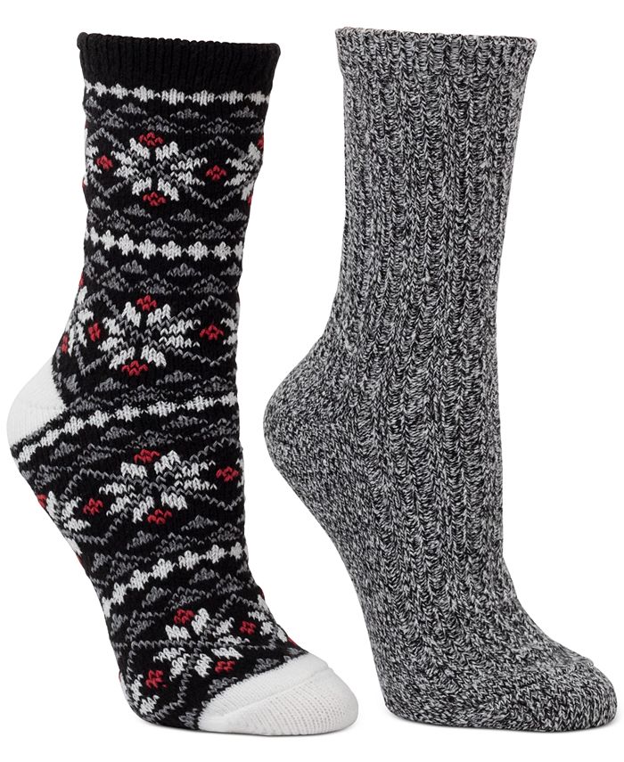 Cuddl Duds 2Pk. Crew Boot Socks Macy's