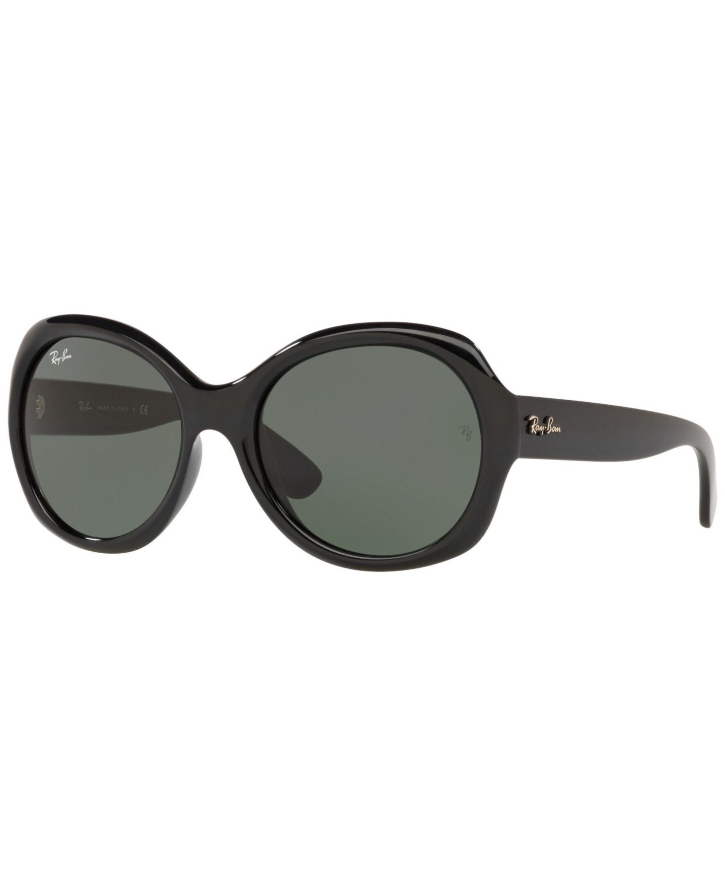 Женские солнцезащитные очки Ray-Ban Sunglasses, RB4191 57, цвет: Чёрный — фото 1