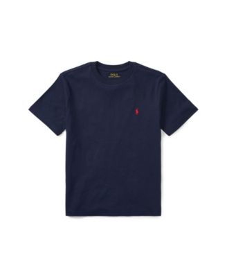 Boys' 8-20 Cotton Jersey Crewneck T-Shirt