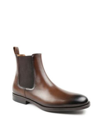 Bruno magli leather chelsea boots best sale