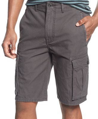 Levi's Graphite-Ripstop Ace Cargo Shorts - Shorts - Men - Macy's