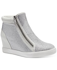 Women's Dollie Wedge Sneakers, Created for Macy's