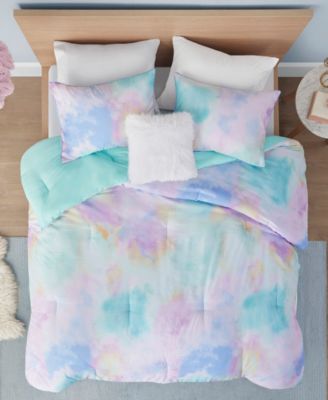 Cassiopeia Watercolor Tie Dye Comforter Sets