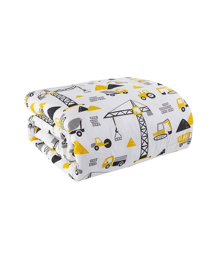Olivia & Finn Construction Trucks 7 Piece Comforter Set, Full Macy's