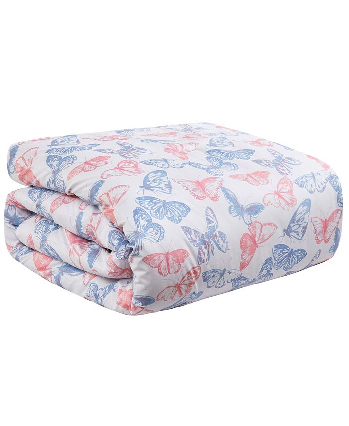 Olivia & Finn Butterfly 4 Piece Comforter Set, Twin Macy's
