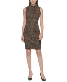 Petite Millennium Check Sheath Dress