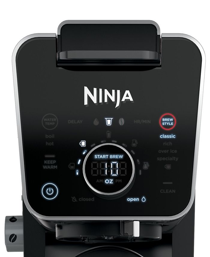 Ninja CFP201 DualBrew 12-Cup Drip Single-Serve Coffee Maker (Renewed)  Bundle with Premium 2 YR CPS Enhanced Protection Pack