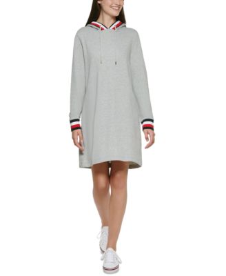 Tommy Hilfiger - Contrast-Trim Hooded Dress