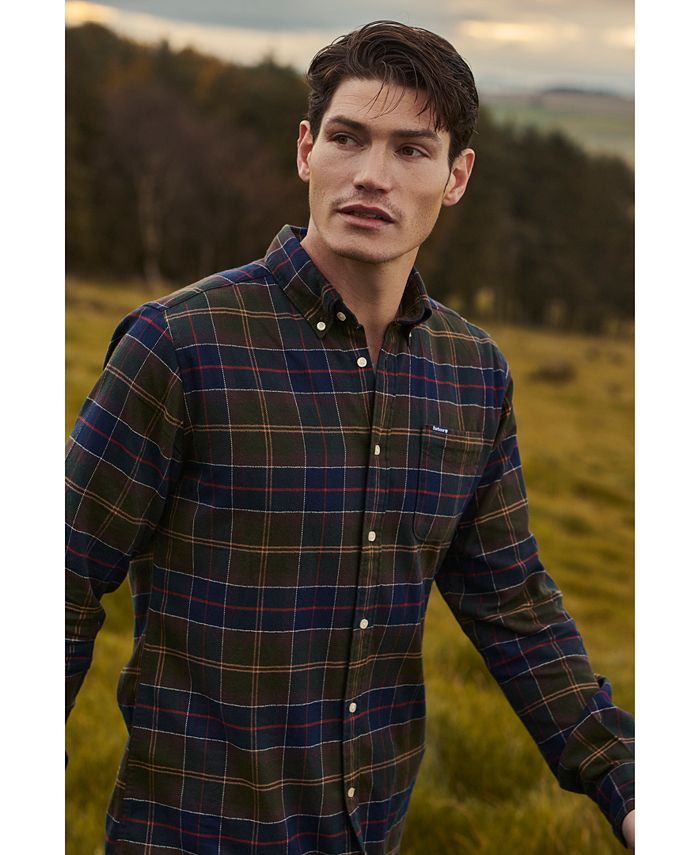 Barbour Men's Kyeloch Tailored Shirt & Reviews - Casual Button-Down ...