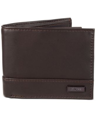 GUESS - Men's RFID Slimfold Leather Wallet