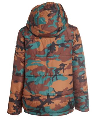 colorful camo jacket