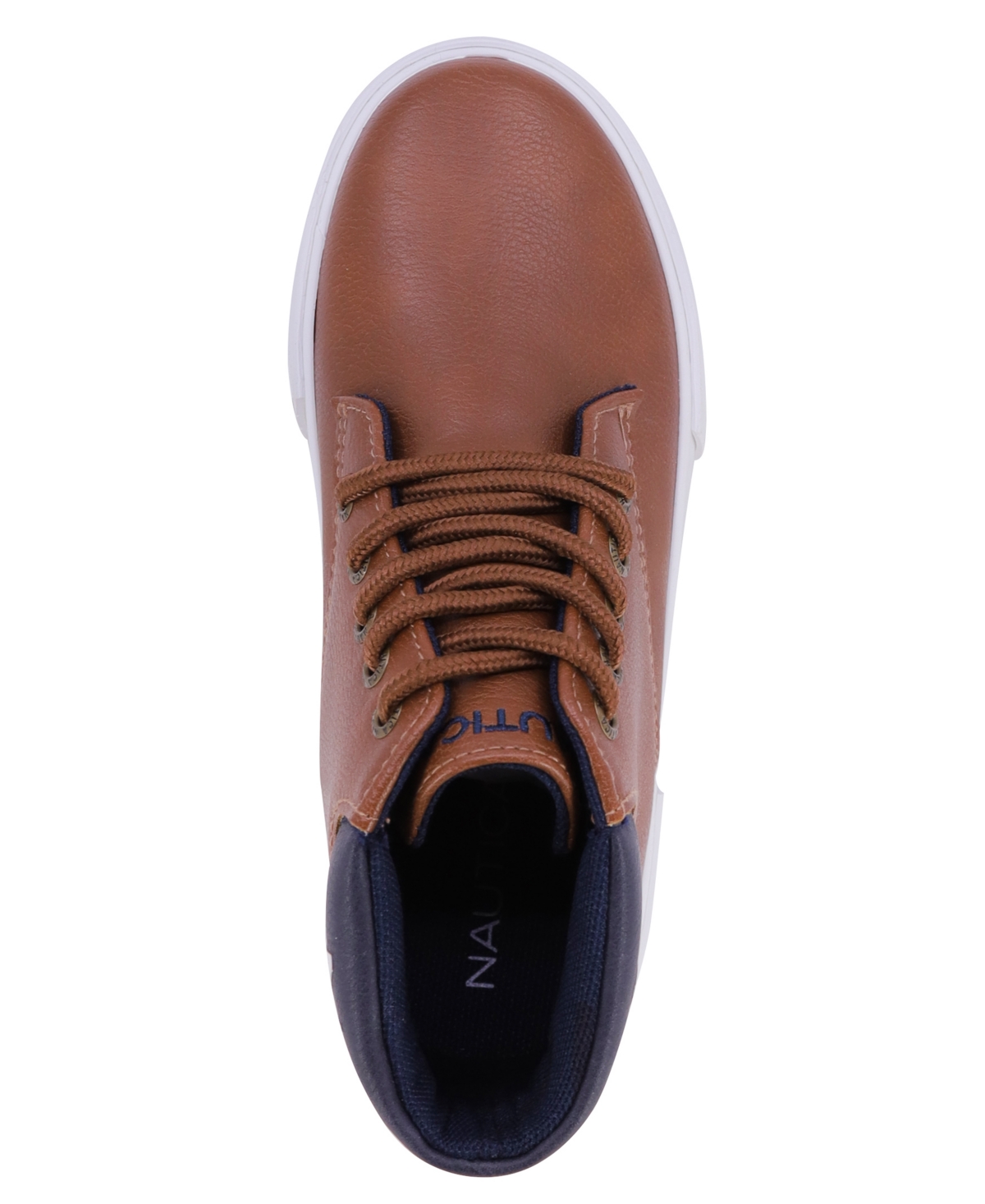 Nautica Little Boys Wharf Harbour Padded Collar High-top Sneaker