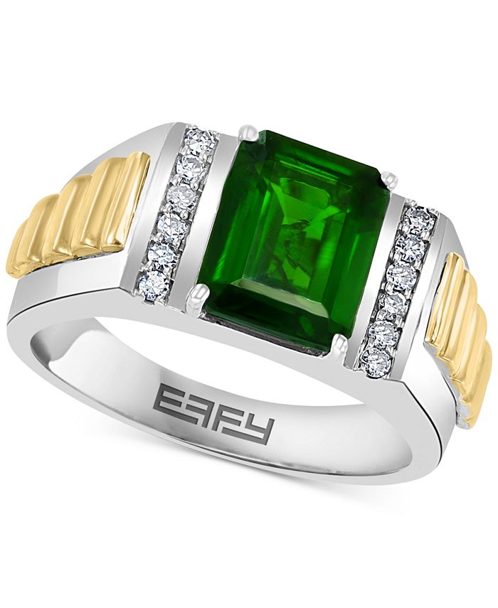 EFFY Collection EFFY Men s Chrome Diopside 3 1 3 ct. t.w