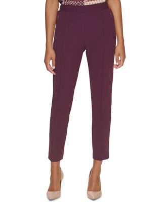 Calvin Klein - Petite Elastic Back Pants