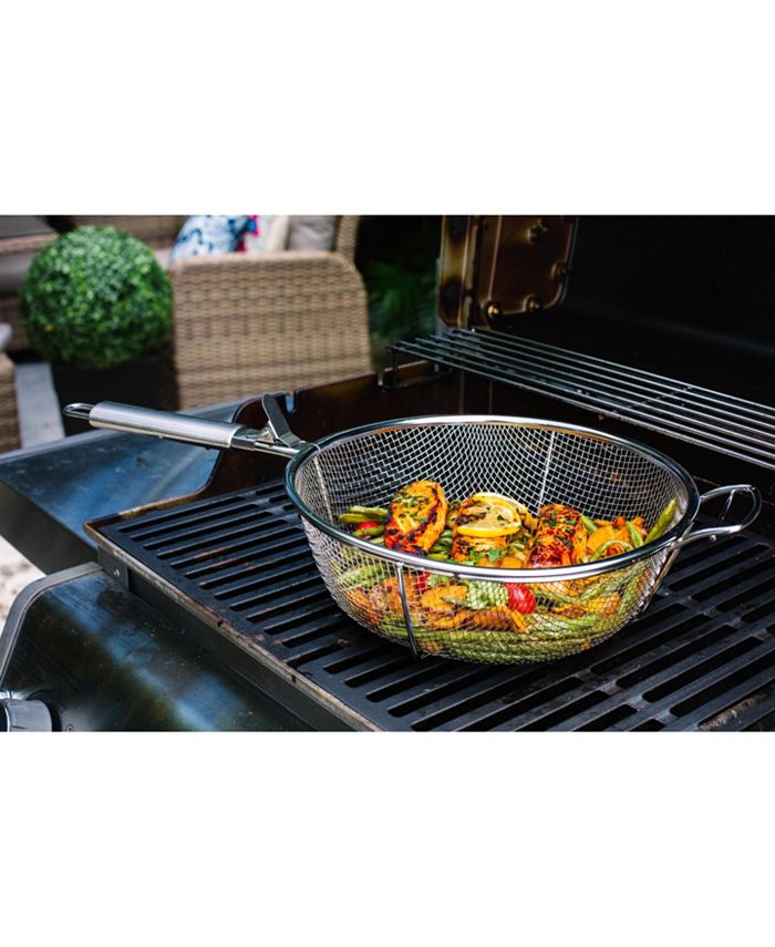 Sedona Stainless Steel Grill Basket Macy's