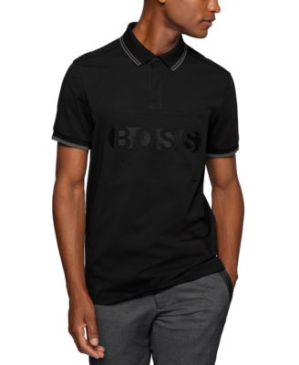 Hugo Boss - Men's Cotton-Blend Regular-Fit Polo