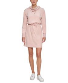 Cowlneck Sweatshirt Dress