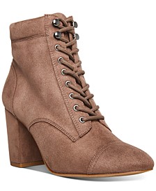 Justinee Lace-Up Booties