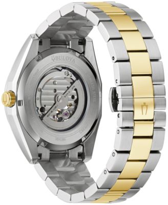 Men's Automatic Surveyor Gold-Tone Stainless Steel Bracelet Watch 42mm