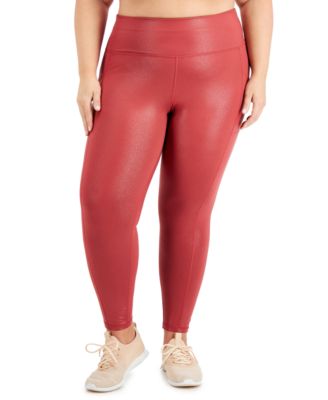 ID Ideology Plus Size Metallic 7/8 