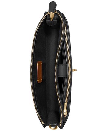 Pebble pop up crossbody deals wallet in pebble leather
