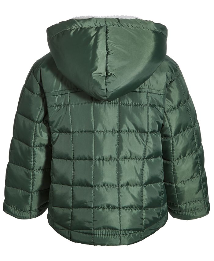 S Rothschild & CO Baby Boys Quilted Jacket with Hood Macy's
