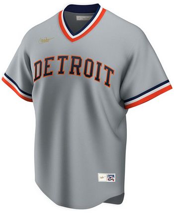 Lids Detroit Tigers Nike Road Cooperstown Collection Team Jersey - Gray