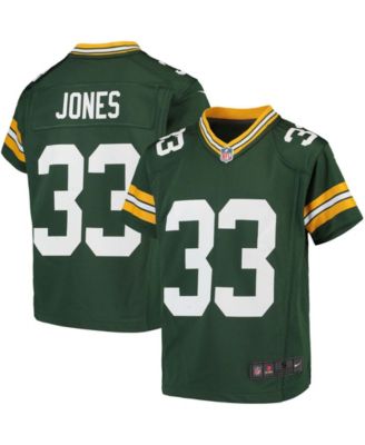 Men's Nike Aaron Jones Green Bay Packers Game Jersey Size: Small