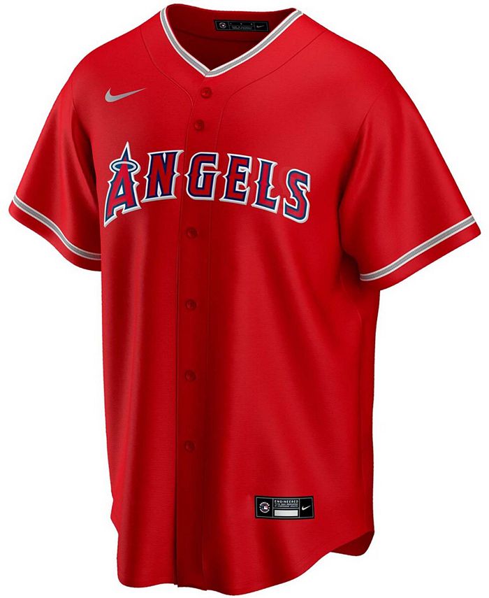 Nike Men's Shohei Ohtani Red Los Angeles Angels Alternate Replica ...