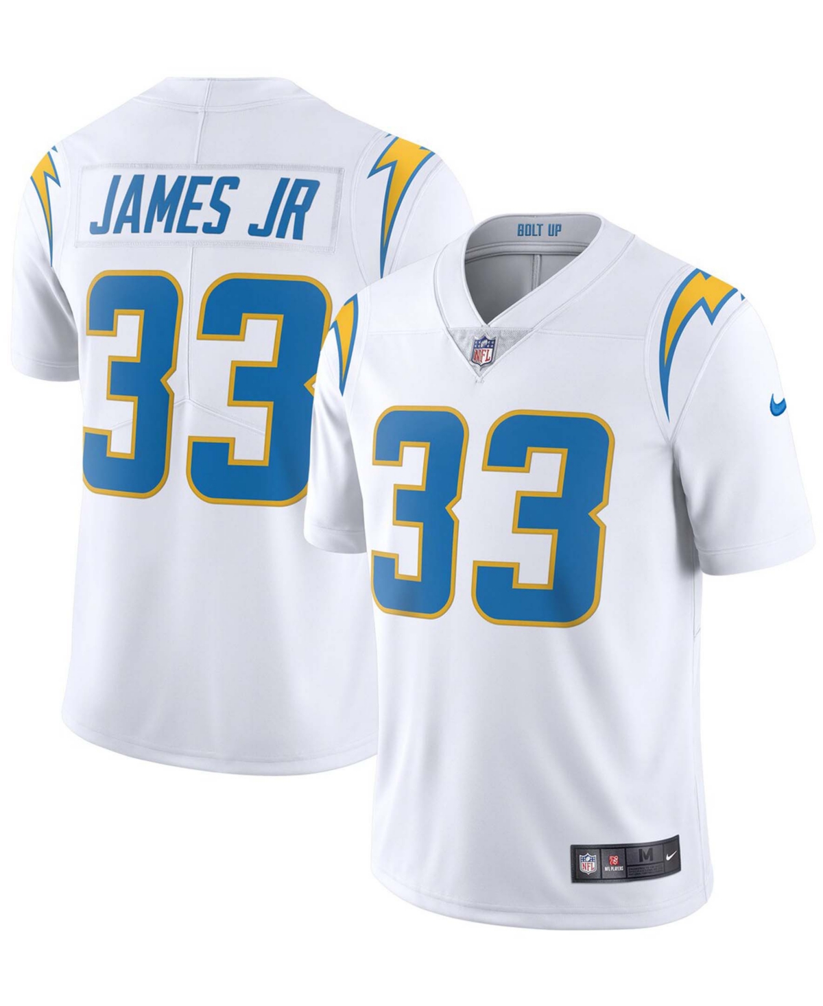 Men's Derwin James White Los Angeles Chargers Vapor Limited Jersey