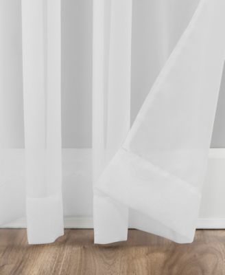 Mallory Sheer Voile Rod Pocket Curtain Panel