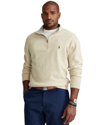 Tall Jersey Quarter-Zip Pullover 