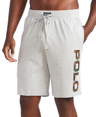gray polo shorts