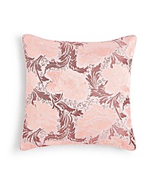 Dutch Floral Decorative Pillow, 18" x 18", Created for Macy's