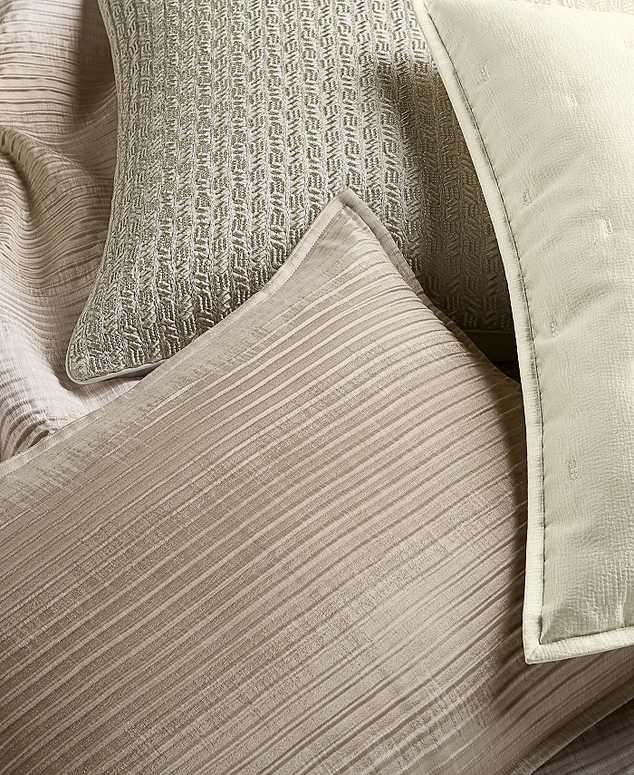 Hotel Collection Ikat Stripe Decorative Pillow, 14" x 26", Created for