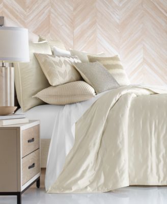 Hotel Collection Ikat Stripe Coverlets Created For Macys Bedding