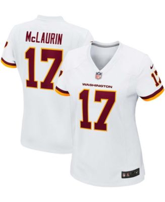 Women's Terry McLaurin White Washington Football Team Game Player ...